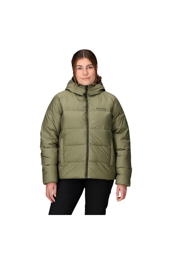 WOMEN'S GUIDES DOWN HOODY - SIZE:L - OLIVE GROVE