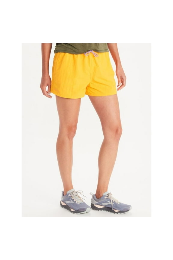 Women's Juniper Springs 3 Shorts Solaire Orange Yellow Size L MSRP $55