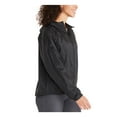 thumbnail image 1 of MARMOT Womens Black Zippered Pocketed Water Repellant Droptail Hem Cuffed Sleeve Hooded Jacket L, 1 of 3