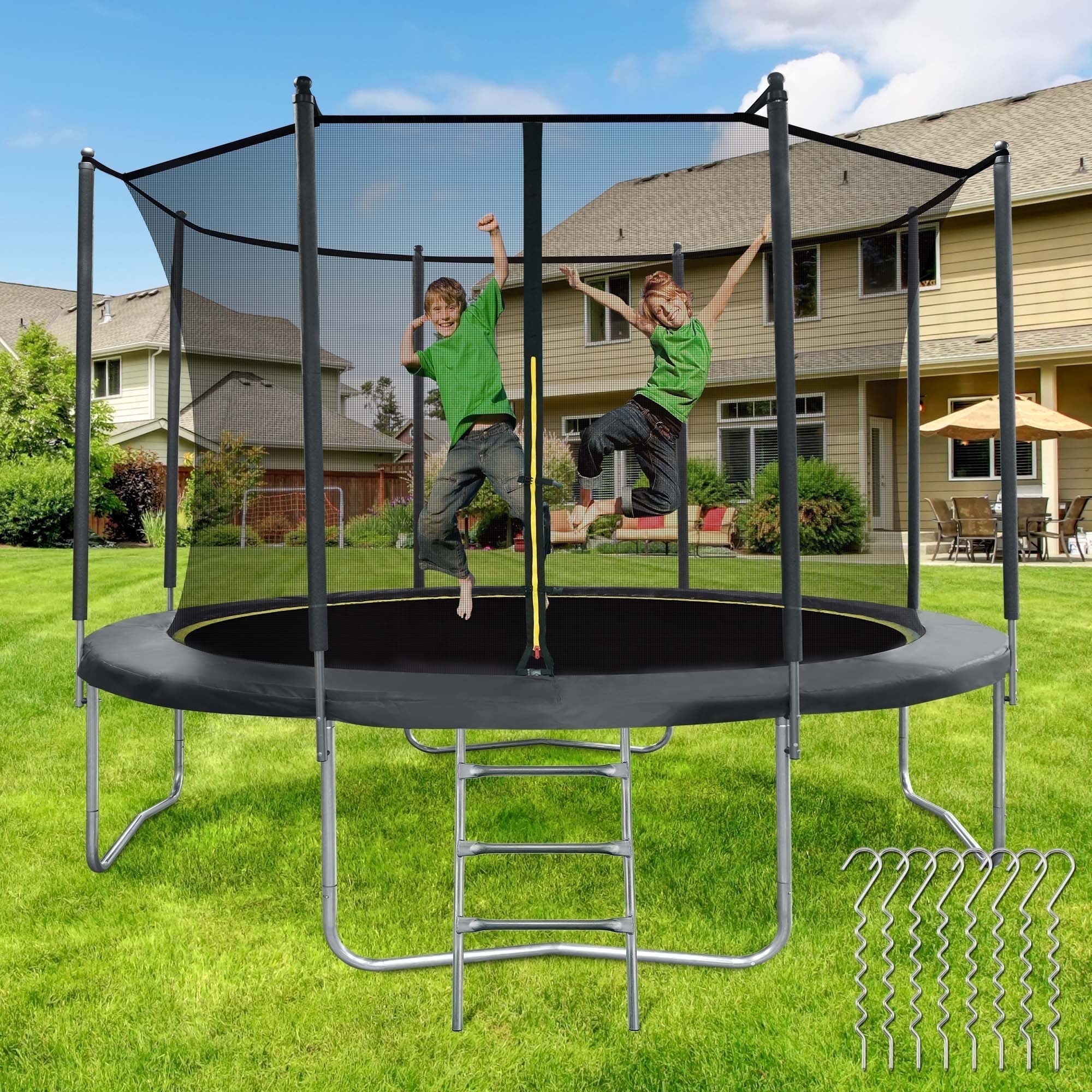 MARNUR 10FT Trampoline for Kids Outdoor Fitness UK Ubuy