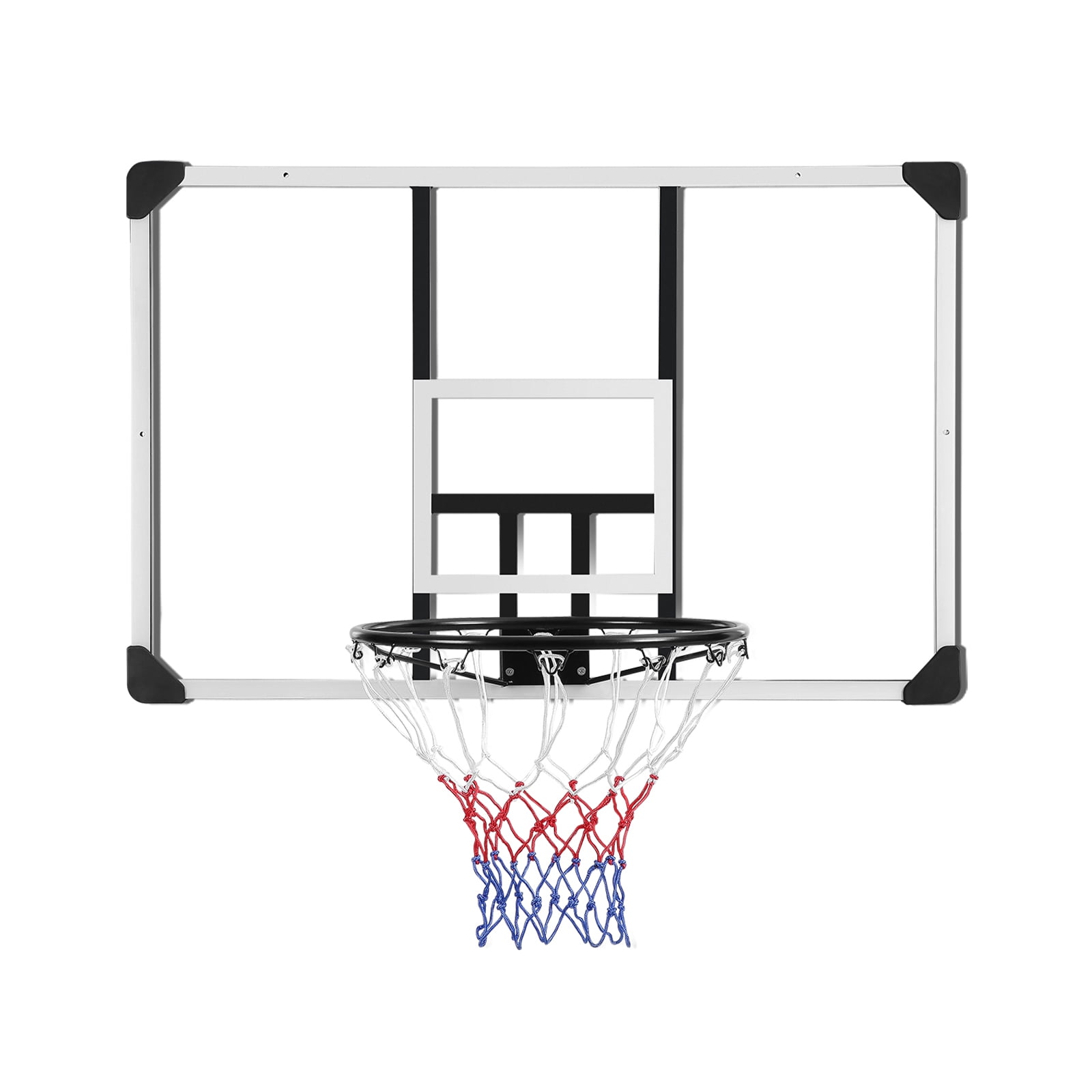 MARNUR 44'' Basketball Backboard Wall Mounted Basketball Hoop