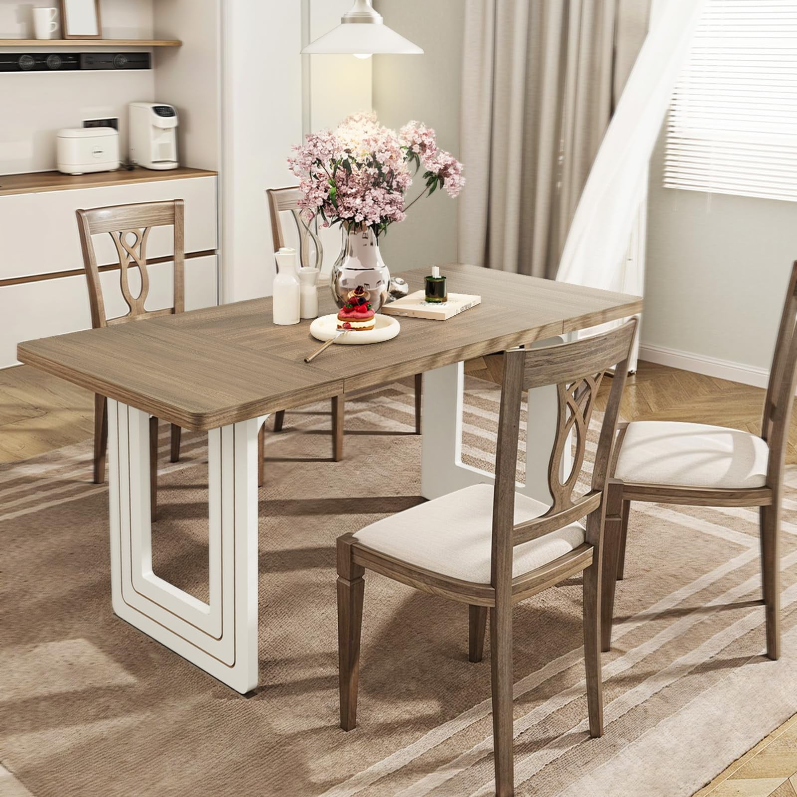 MARNUR 63" Rectangular Dining Table 