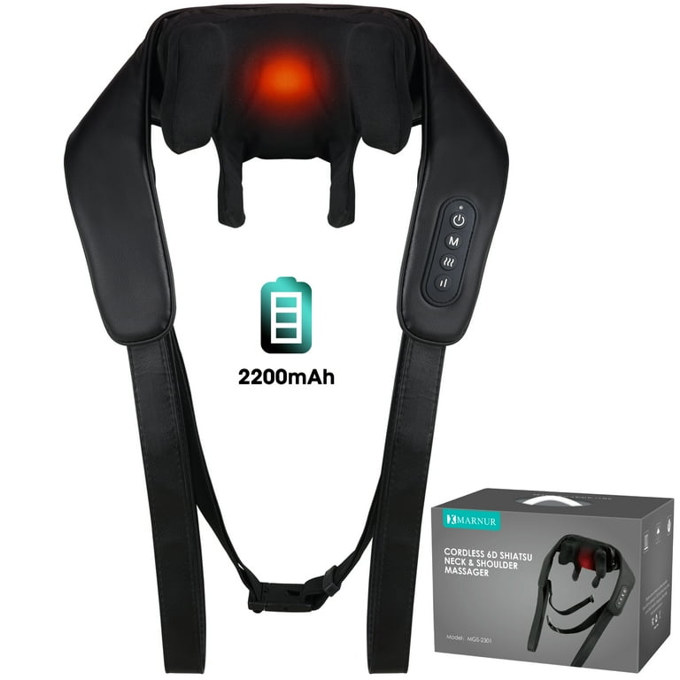 Marnur shiatsu neck shoulder and back massager sale