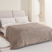 MARNUR Electric Blanket 72" x 84" Full Size Heated Blanket, 6 Heating Levels, 10H Auto-off - Linen
