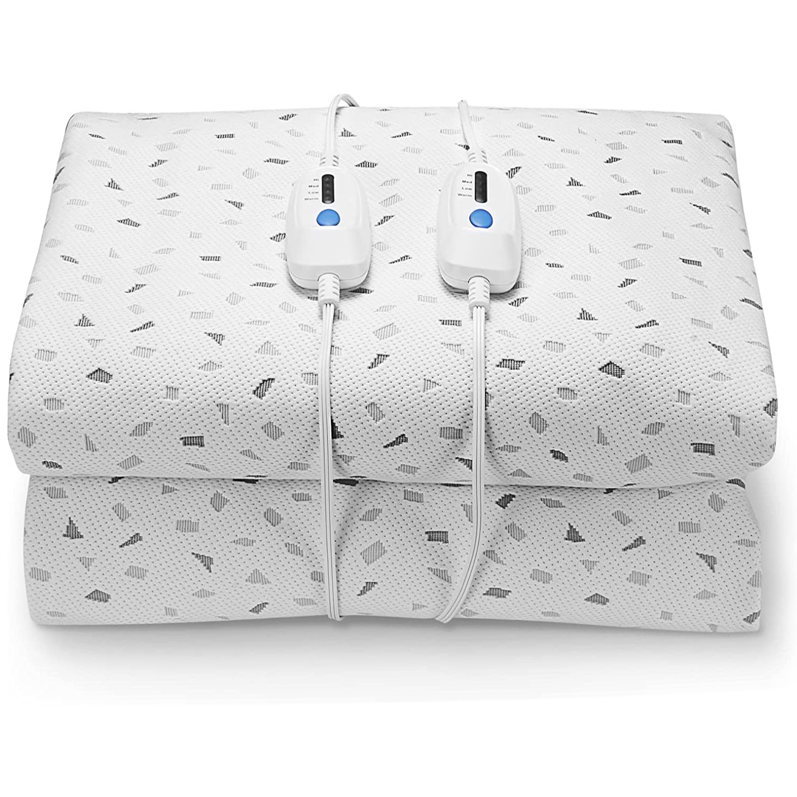 Danolaps Electric Heated Mattress Pad 10 Heat Settings Dual Control