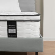 MARNUR 10" Hybrid Mattress Memory Foam Mattress in a Box, Individual Pocket Springs, Adult, Medium Firm, Queen Size