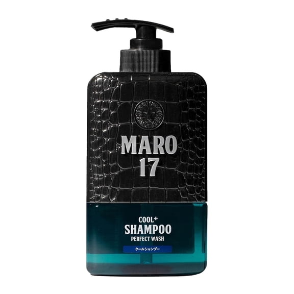 MARO17 Cool+ Perfect Wash Shampoo  Original Cool Formula, Deep Cleansing & Refreshing Feel, Sulfate-Free Shampoo for Thicker-Looking Hair
