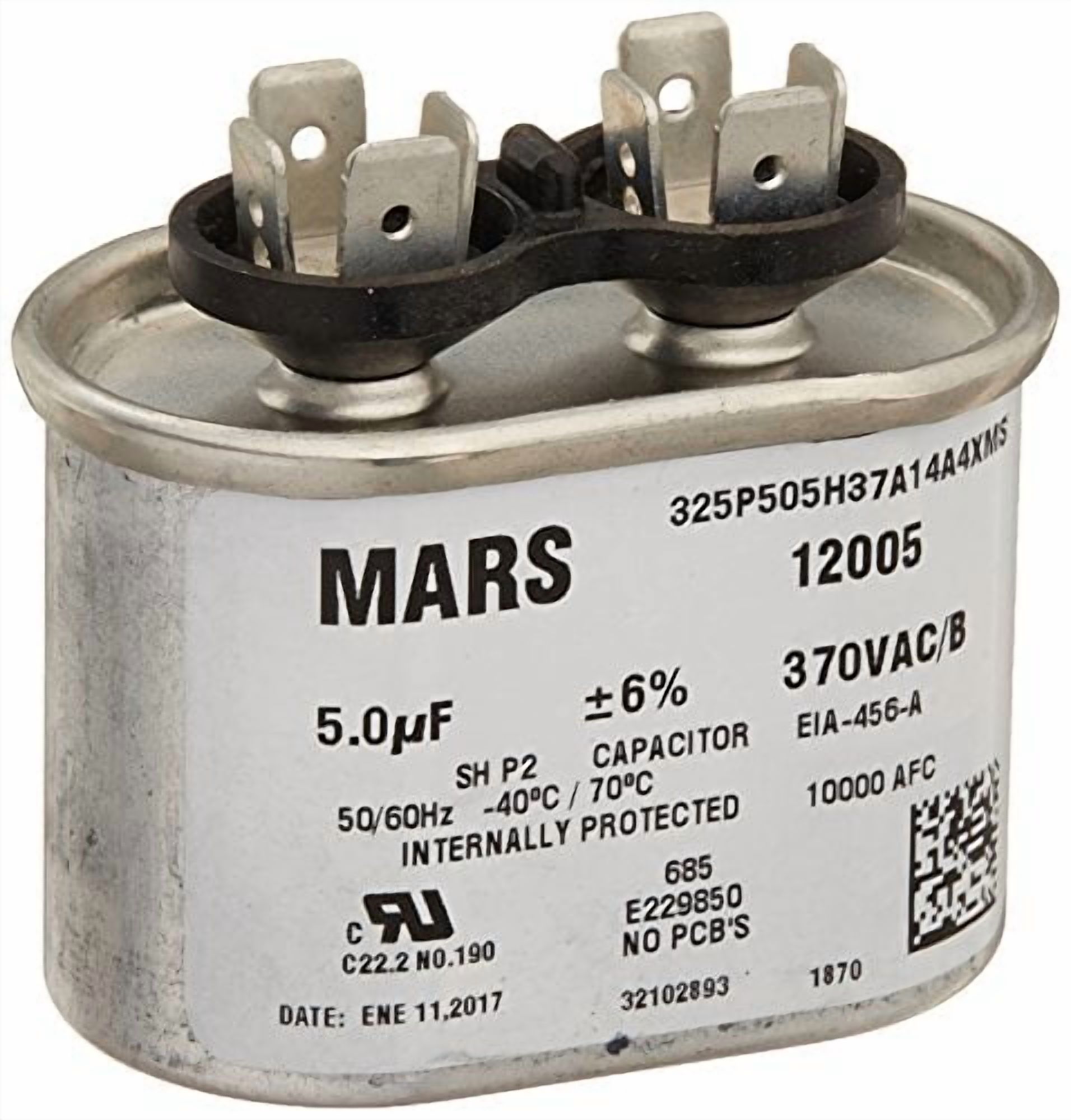 Mars 61471 780 Contactor 3P 60A 120V BOX LUG TERM