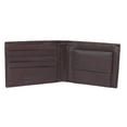 thumbnail image 1 of MARSHAL Kids Slim Genuien Leather Coin Pouch Bifold Compact Wallet Burgundy, 1 of 7