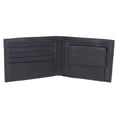 thumbnail image 1 of MARSHAL Kids Slim Genuien Leather Coin Pouch Bifold Compact Wallet Navy Blue, 1 of 7
