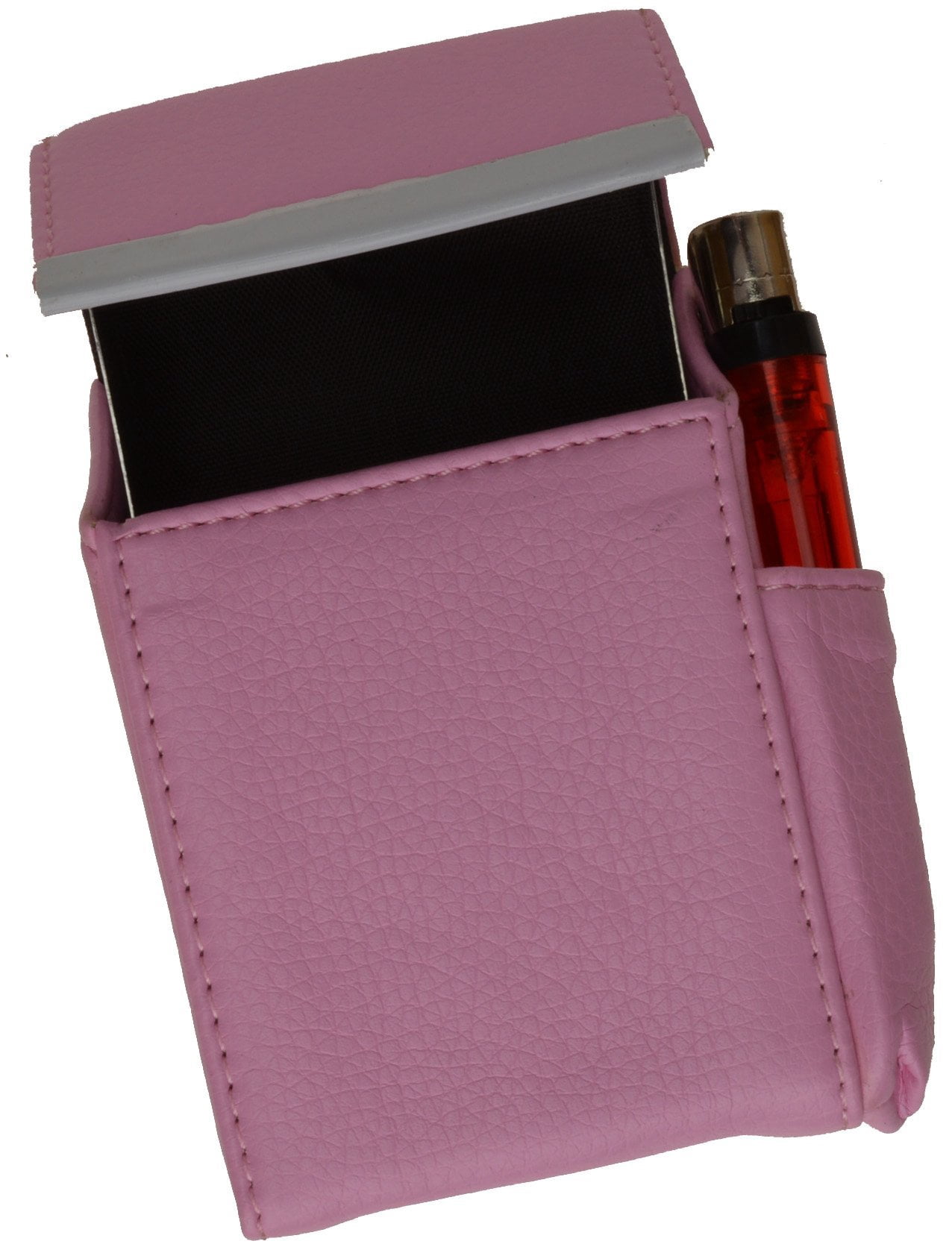 pink leather cigarette case Marshal New Genuine Cigarette Case Holder#92812 Light Pink