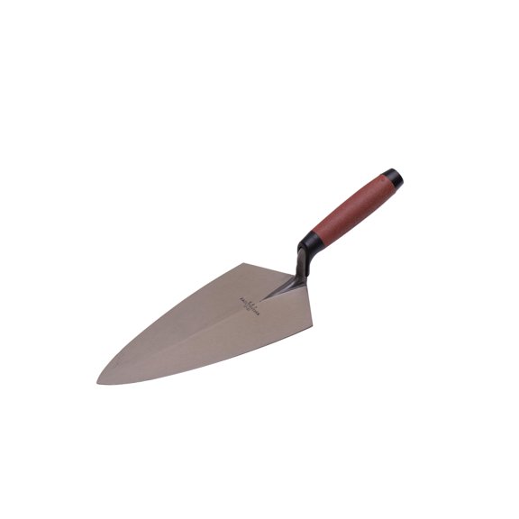 MARSHALLTOWN 19 10.5DC Philadelphia Brick Trowel, 10.5 x 5.25 Inch Masonry Finishing Tool with DuraCork Handle, Made in the USA