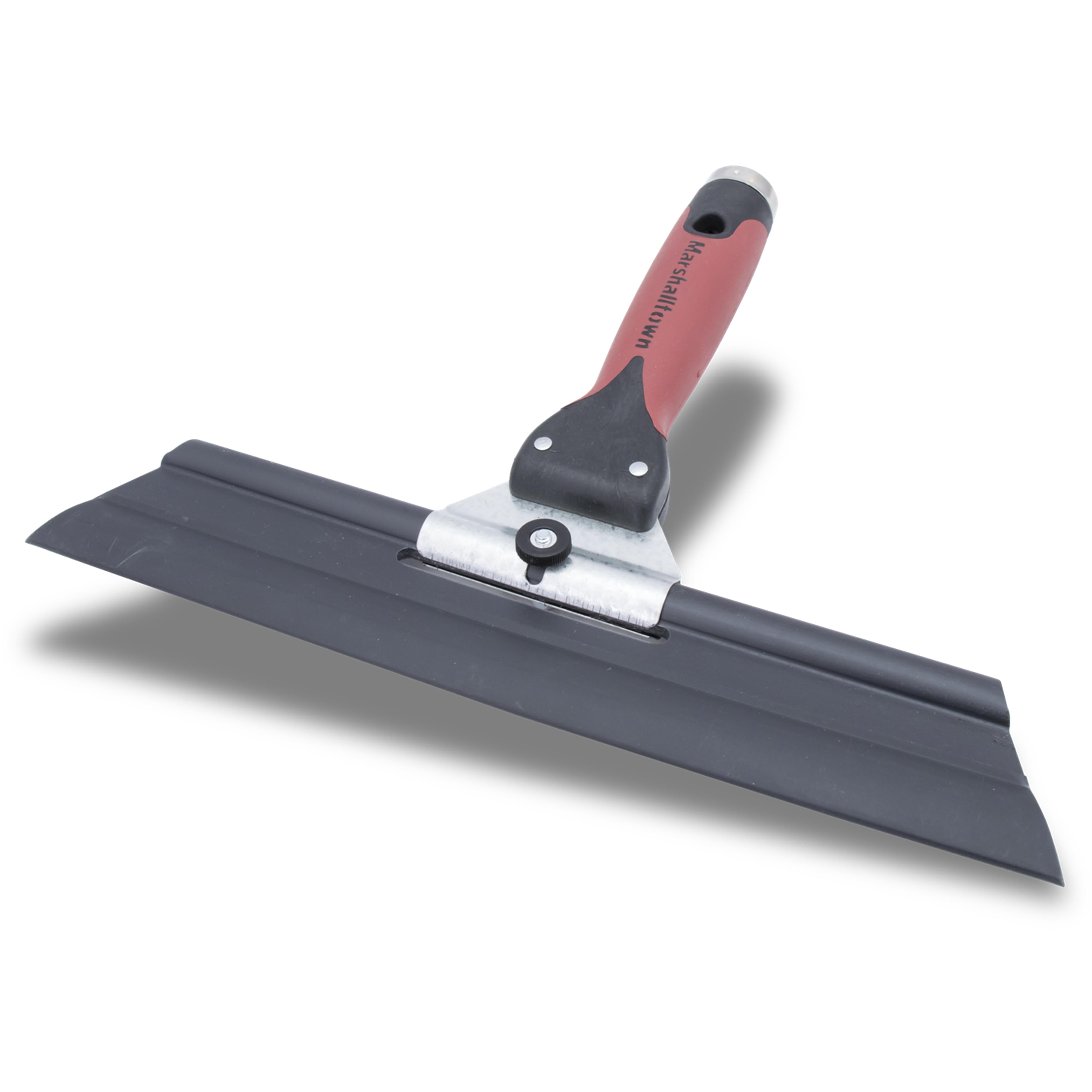 MARSHALLTOWN Adjustable Squeegee Trowel 12 Inch DuraSoft Handle Drywall Plastering Knockdown Tools AKD12