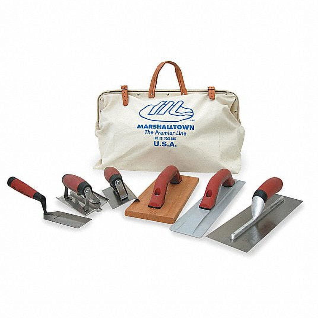 MARSHALLTOWN Concrete Tool Kit, 7 PC
