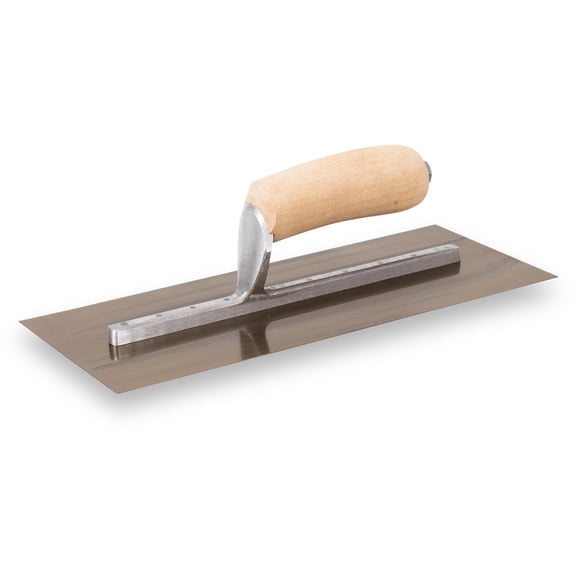 MARSHALLTOWN Curry Style Trowel, 12x5 Inches, Ideal for Plastering and EIFS, 101CST