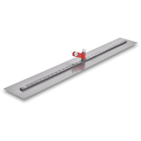 MARSHALLTOWN FR48 Fresno Trowel, 48 Inch Square End, Concrete Tool, High-Carbon Steel Blade, All-Angle Swivel Attachment, Concrete Slab Fresno Trowel