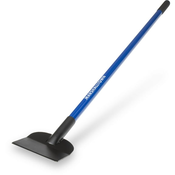 MARSHALLTOWN Fiberglass Handled Scrapers, 6 Inch Bent Blade, Non-Slip Rubber Grip, BB6