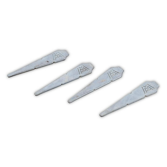 MARSHALLTOWN Line Pins Traditional, Zinc-Plated Steel with Tapered Ends, Made in the USA, 11735