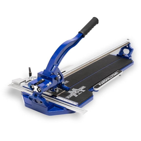 MARSHALLTOWN PTC24 24" Pro Tile Cutter, Smooth Operation, Durable Bearings, I-Beam Rail System, Cuts Ceramic, Porcelain, and Mosaic Tile, Adjustable Scoring Wheel, Cuts up to 13/16" Thick