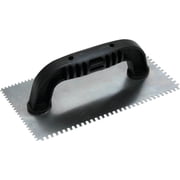 MARSHALLTOWN Notched Trowel Double Notch Style - Angled Blade - 9x4 in, Made in USA