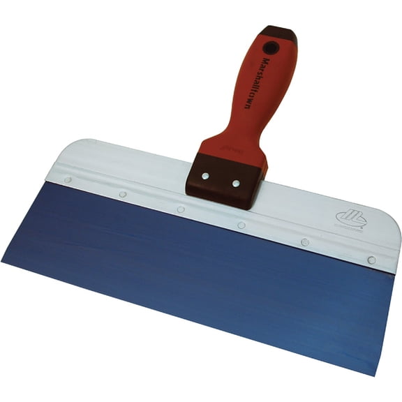 MARSHALLTOWN The Premier Line 3514D 14-Inch Blue Steel Taping Knife with DuraSoft Handle