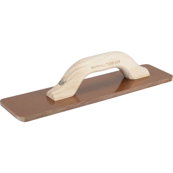MARSHALLTOWN The Premier Line 4500P 14-Inch by 3-1/2-Inch Resin Float with Poly Handle Residential Use, Standard Application