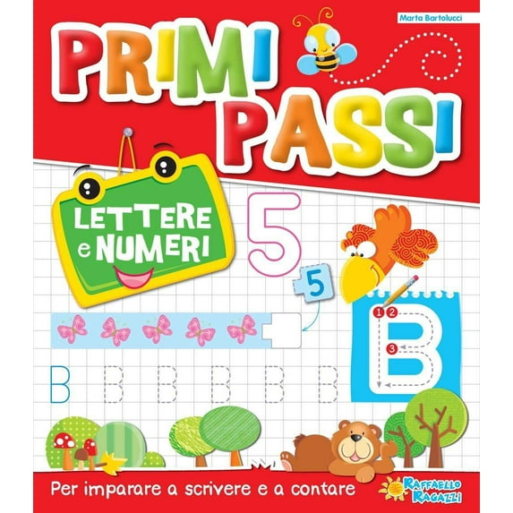MARTA BARTOLUCCI Lettere e numeri. Primi passi (Paperback)