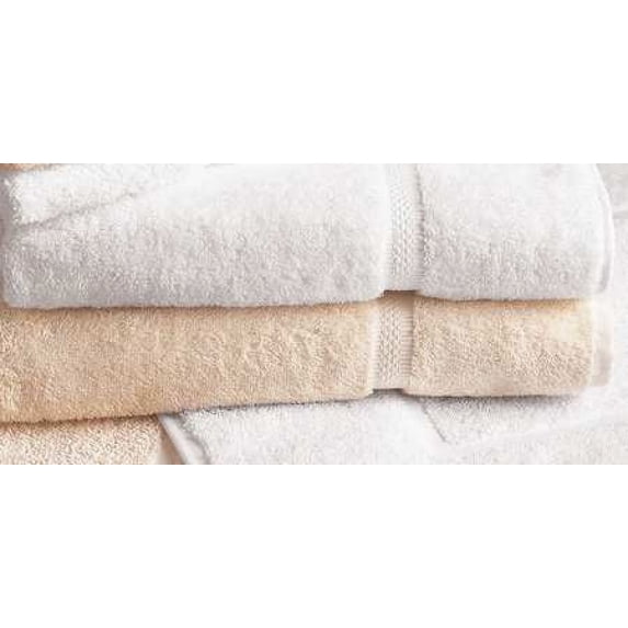 Set of 1 Dozen MARTEX BRENTWOOD Bath Towel 27 x 54 In Color White