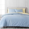 thumbnail image 1 of Martha Stewart Arielle 100% Cotton 3pc Duvet Set-1 Duvet, 2 Pillow Shams, 1 of 5