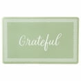 thumbnail image 1 of MARTHA STEWART Bloomfield Grateful Border Kitchen Mat, Comfort Standing Mat, Non-Slip Backing, Water & Stain Resistant, Green, 18"x30", 1 of 5