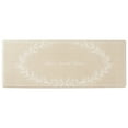 thumbnail image 1 of MARTHA STEWART Bloomfield Home Sweet Home Leaf Frame Kitchen Mat, Comfort Standing Mat, Non-Slip Backing, Water & Stain Resistant, Beige, 18"x48", 1 of 6