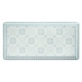 thumbnail image 1 of MARTHA STEWART Comfort Anti Fatigue Strie Medallion Tile Kitchen Mat, Comfort Standing Mat, Non-Slip Backing, Safe Beveled Edge, Grey, 19.6"x39", 1 of 8
