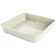 thumbnail image 1 of MARTHA STEWART EVERYDAY Color Bake 9 Inch Carbon Steel Square Cake Pan in Linen, 1 of 4