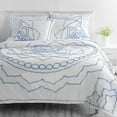 thumbnail image 1 of Martha Stewart Sophia Medallion 100% Cotton 3pc Duvet Set-1 Duvet, 2 Pillow Shams, 1 of 5