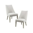 thumbnail image 1 of MARTHA STEWART Winfield Upholstered High Back Accent Dining Chair - Ivory, 1 of 5