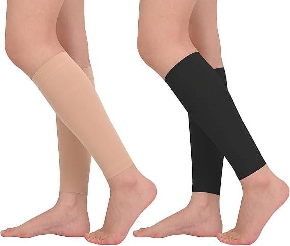 MARTINE MALL 2 Pairs Calf Compression Sleeve for Women & Men, 20-30