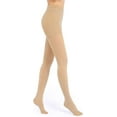 thumbnail image 1 of MARTINE MALL 20-30 mmHg Medical Closed Toe Compression Pantyhose Beige 2XL Size Nylon Compression Stockings for Women & Men, 1 of 7