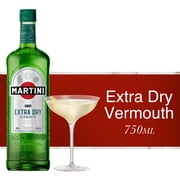 MARTINI Extra Dry Vermouth Cocktail Mixer, 750 mL Bottle, ABV 15%