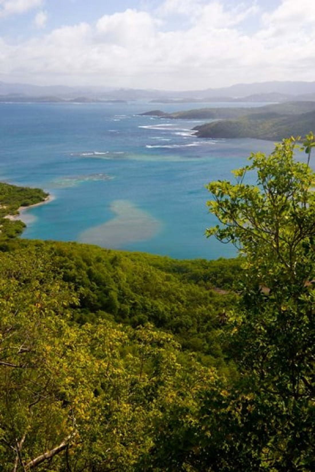 MARTINIQUE West Indies Baie du Tresor Canvas Art - Scott T Smith DanitaDelimont (18 x 26)