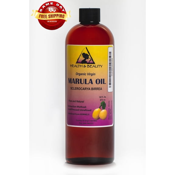 Marula Oil Unrefined Organic Virgin Cold Pressed Raw Pure Natural HEALTH & BEAUTY 48 oz