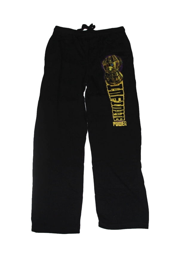 MARVEL Avengers Infinity war Thanos Power GUYS PAJAMA Lounge PANTS Size Medium