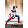 thumbnail image 1 of MARVEL COMICS AVENGERS SERIES CAPTAIN AMERICA (SAM WILSON) ARTFX+STATUE, 1 of 3