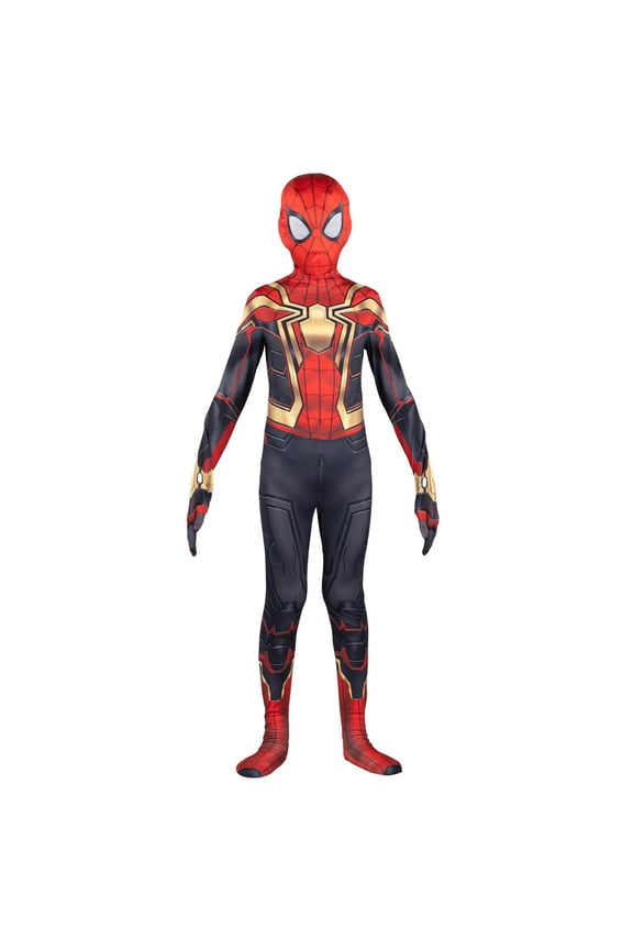 Kids Marvel's Spider-Man Integrated Zentai Suit Costume - Extra Large