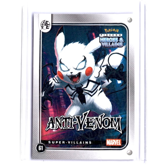 MARVEL/DC PIKACHU Anti-Venom PRIZM #61