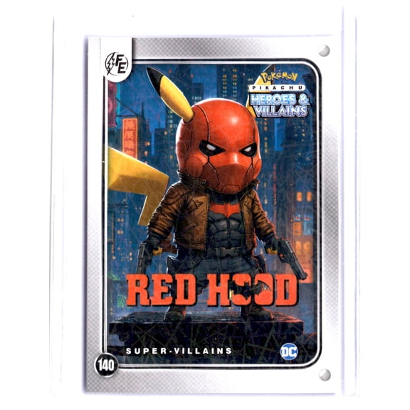 MARVEL/DC PIKACHU Red Hood PRIZM #140