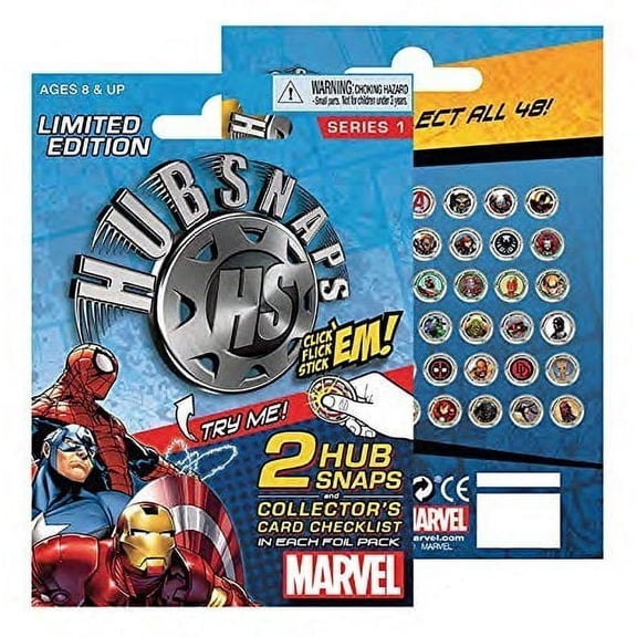 MARVEL HUBSNAPS FOIL