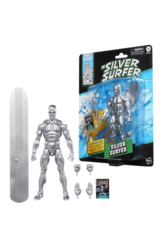 Legends Series Silver Surfer, Fantastic Four Comics-Inspired Action Figure