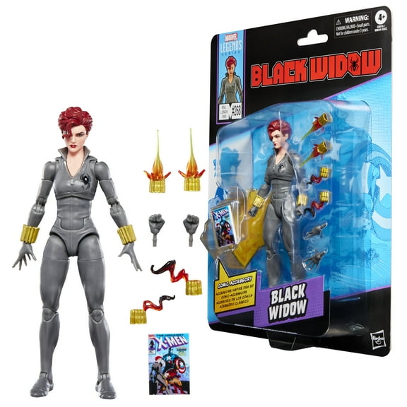 Marvel Legends Series Black Widow, X-Men and Avengers Comics-Inspired Action Figure