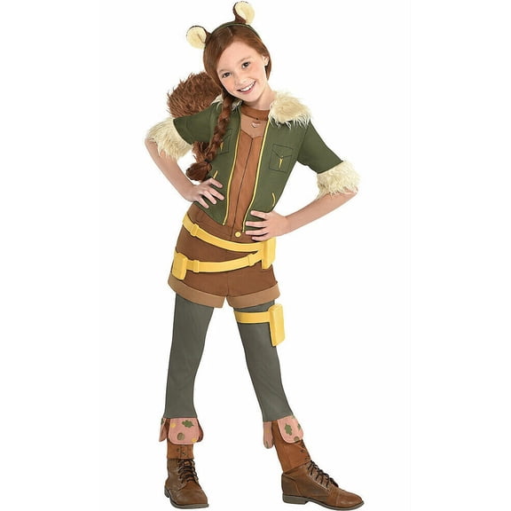 MARVEL Rising Secret Warriors SQUIRREL GIRL Child Costume NEW Halloween Medium