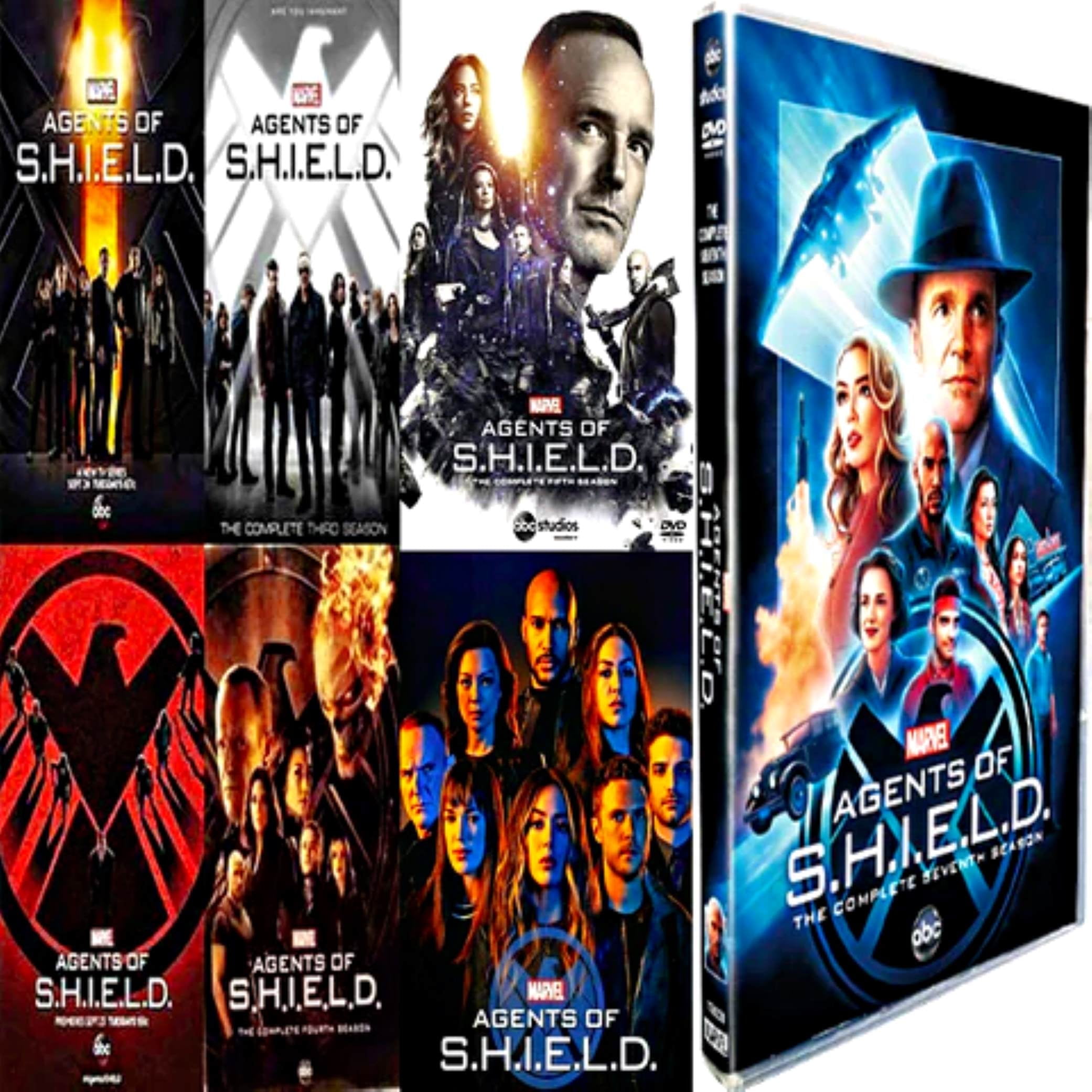 Marvel's Agents of Shield Full Collection TV Series Seasons